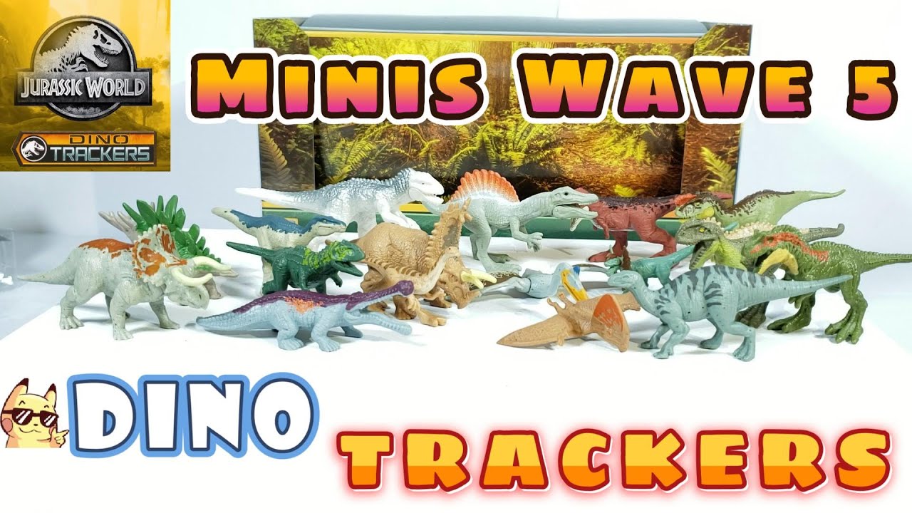 Jurassic World Mini Action Dinos SERIE 5 Mattel 2023 Full Review😎👌Nasutoceratops Spinosaurus!