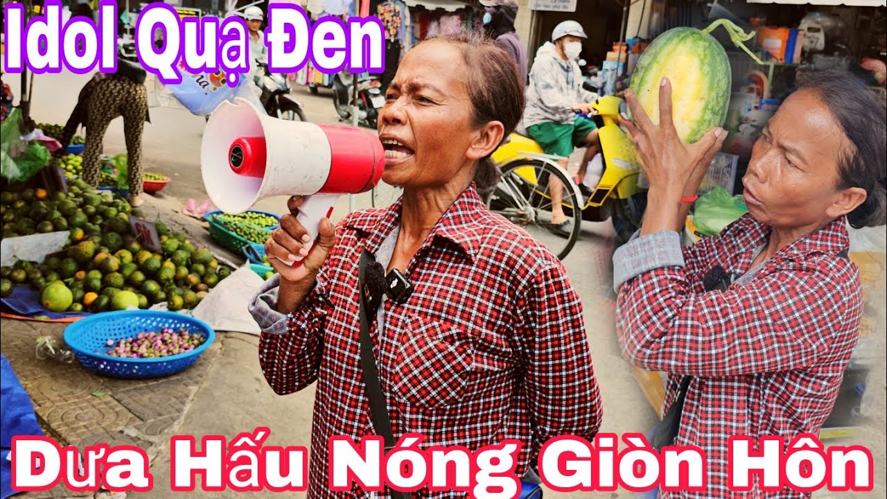 Tới Công Chuyện Với idol Quạ Đen,,Khi Đi Bán Vé Số Tại Chợợ Sóc Trăng...?