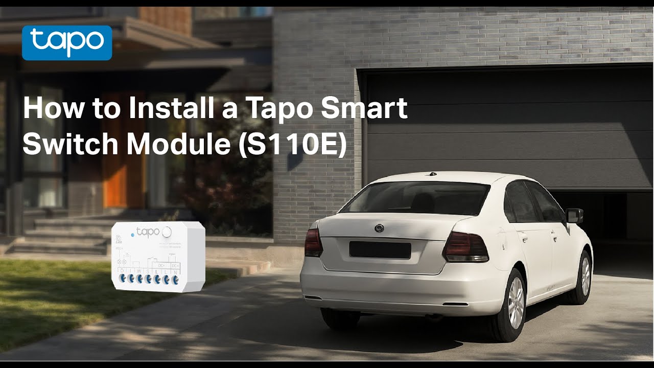 How to Install a Tapo Smart Switch Module (S110E)