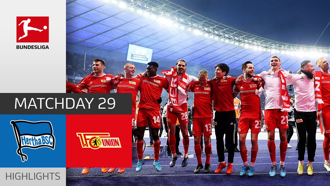 Hertha Berlin - Union Berlin 1-4 | Highlights | Matchday 29 – Bundesliga 2021/22