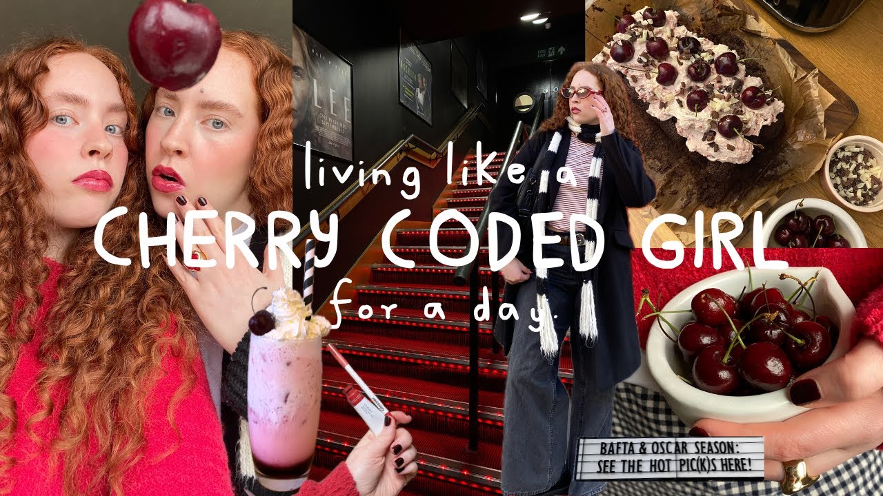 living like a cherry coded pinterest girl aesthetic for a day.