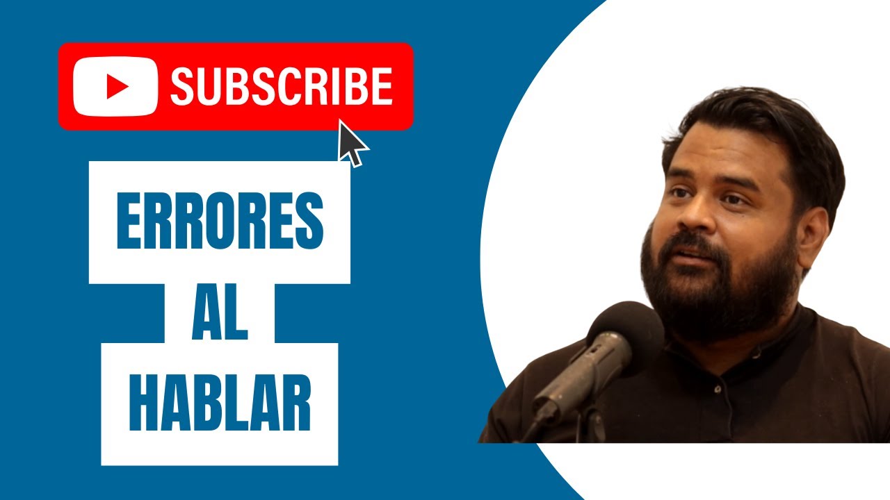Errores comunes al hablar