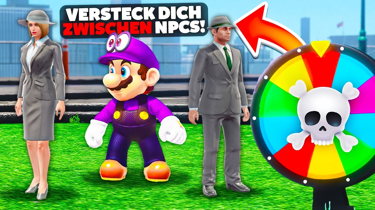 🔴 Hide & Seek, aber JEDES Kingdom hat ein eigenes GLÜCKSRAD! (Mario Odyssey Hide and Seek)