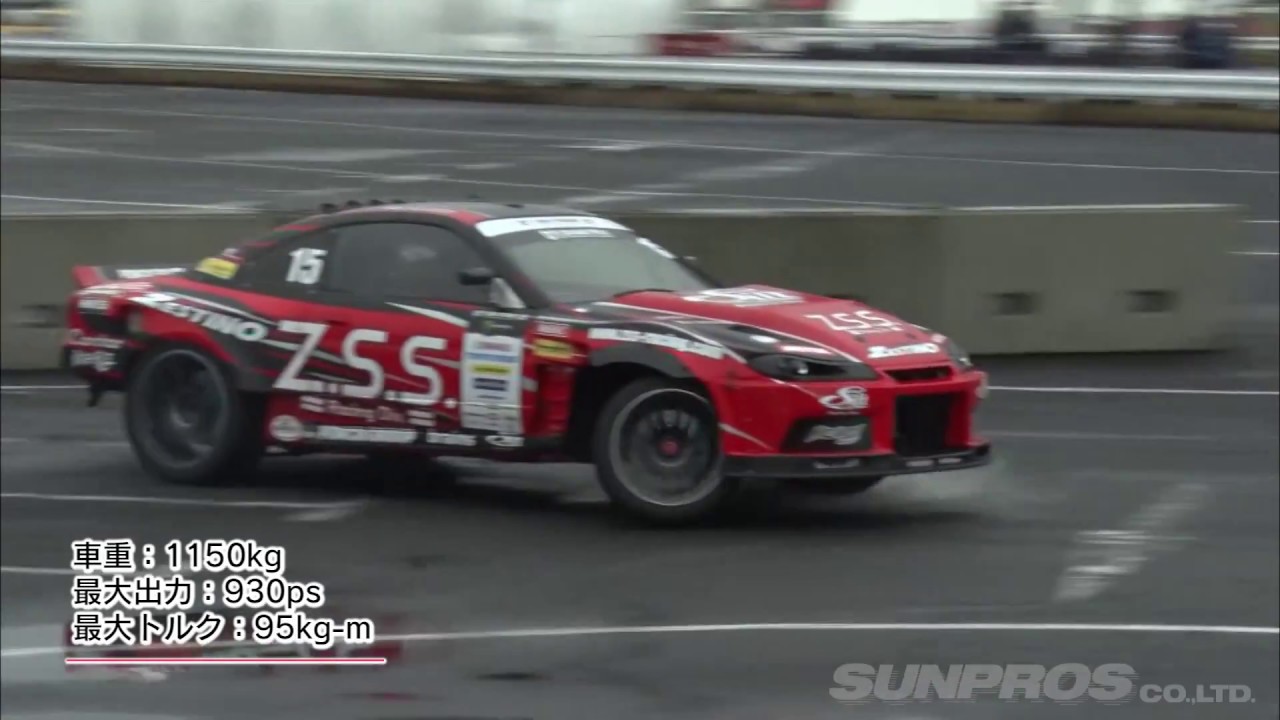 2017 D1GP Rd 7 TOKYO ODAIBA  ⑧ 植尾S15マシンチェック