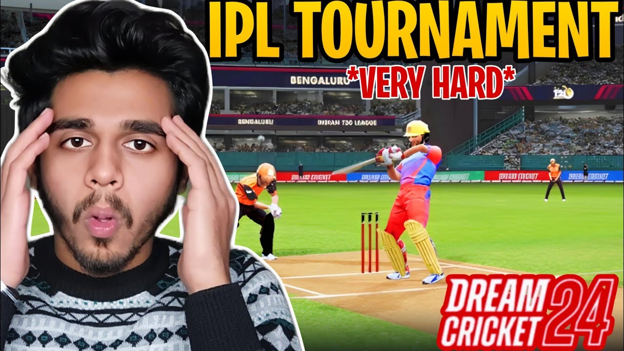 Dream Cricket 24 IPL 🔥 *VERY HARD*