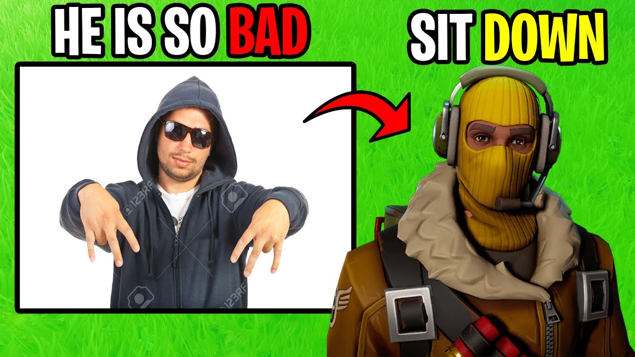 Destroying Bully In A Rap Battle On Fortnite...
