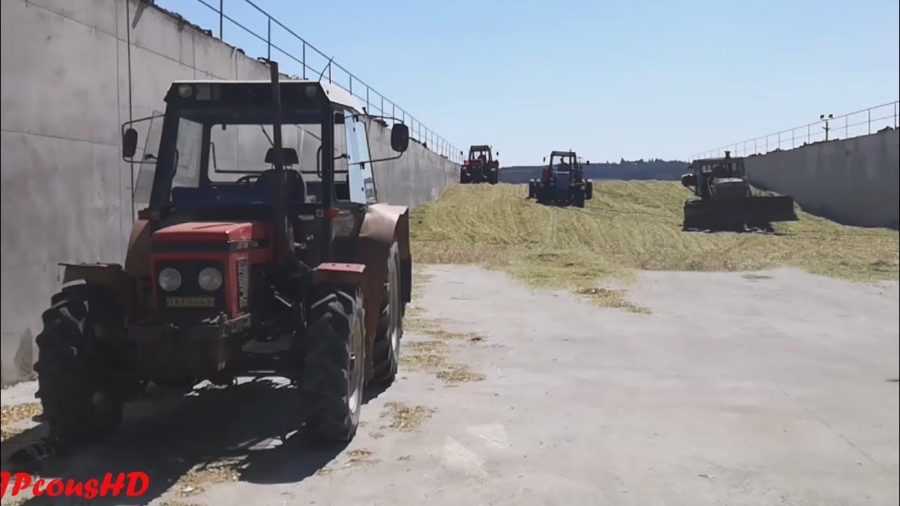 Siláže/silage 2017 | Claas Jaguar 850 | Zetor, Stalinec, Massey Fergusson