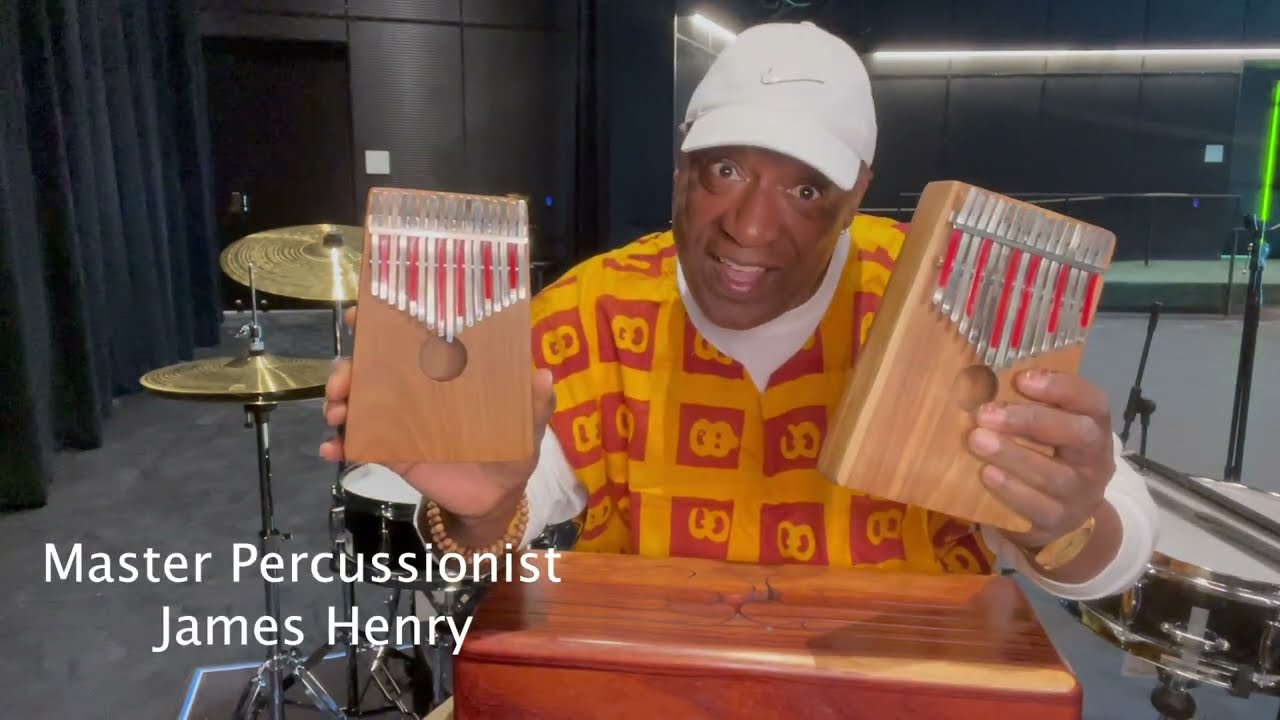Wooden Tongue Drum Master Percussionist James Henry with 