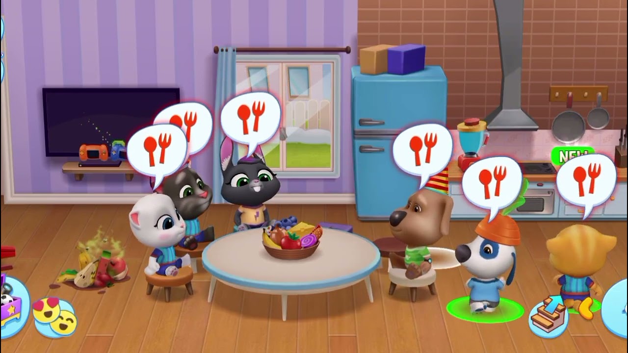 Talking tom friends 