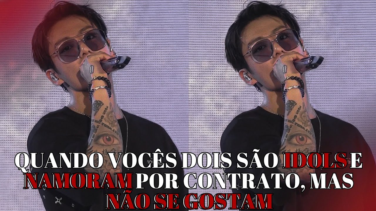 IMAGINE JUNGKOOK 🎤 Quando vocês dois são idols e namoram por contrato, mas não se gostam