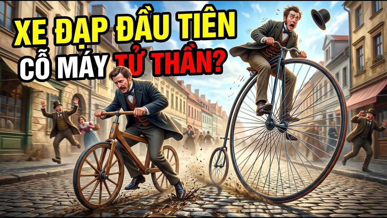 BÍ MẬT] Hành Trình Phát Minh Ra Xe Đạp.