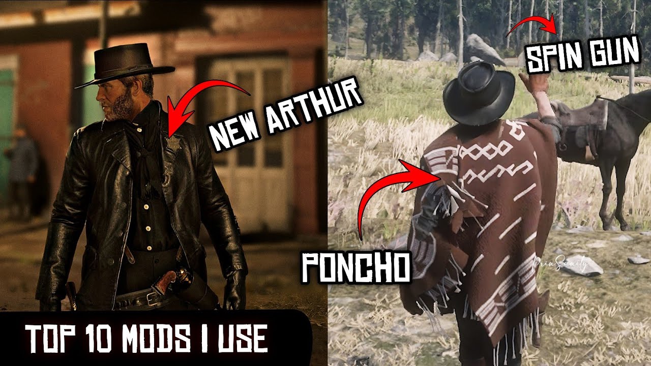 RDR2 — 10 модов, которые могут вывести ваш игровой процесс на божественный уровень | PrinSanity