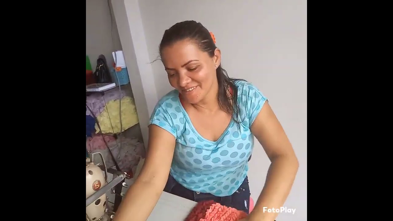 TAPETE DE CHINELO. NEM ACREDITO QUE FIZ ESSE TAPETE 😅