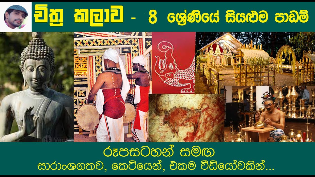 Grade 8 All Art Lessons | චිත්‍ර කලාව 8 ශ්‍රේණිය | Art History | Art Sinhala