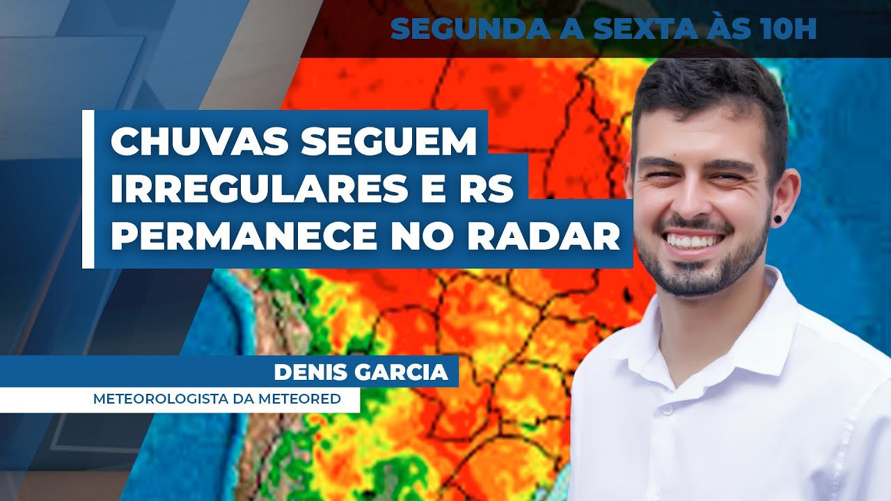 RS ainda permanece no radar por falta de chuvas e calor intenso; novo ciclone se forma e efeitos..