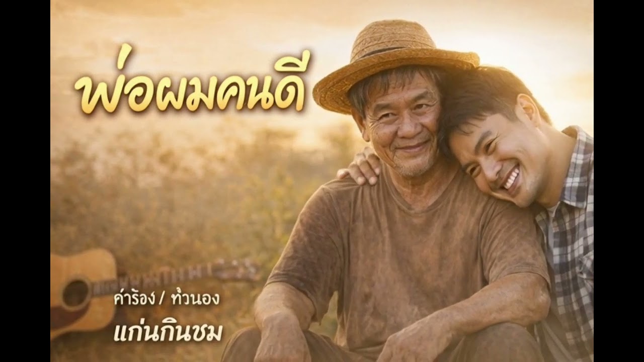 เพลง:พ่อผมคนดี[แก่นกินชม officialMV] ฝากกดไลค์กดแชร์กดติดตามด้วยนะครับ