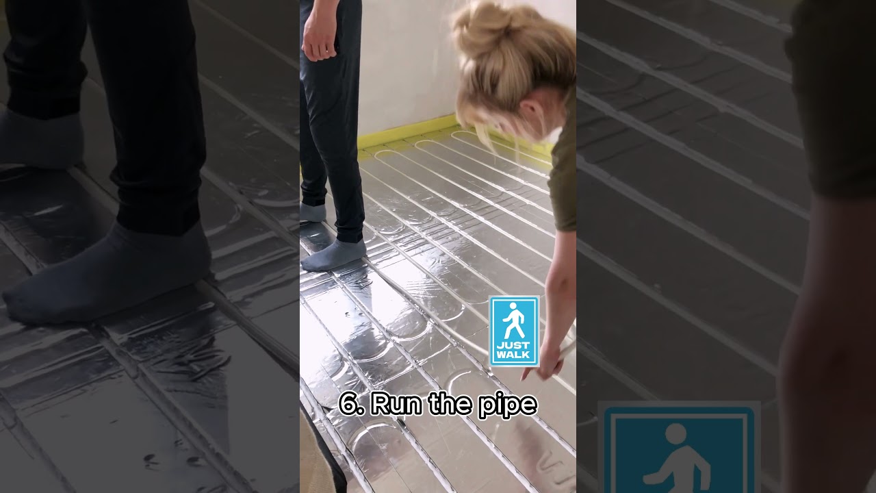 Retro fitting Underfloor Heating - Wunda Rapid Response Overfloor solution - #diy #renovation