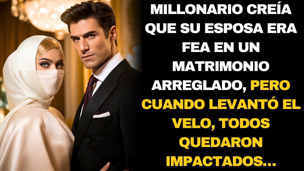 MILLONARIO CREÍA CASARSE CON UNA MUJER FEA, PERO AL VER SU ROSTRO, TODOS QUEDARON IMPACTADOS…