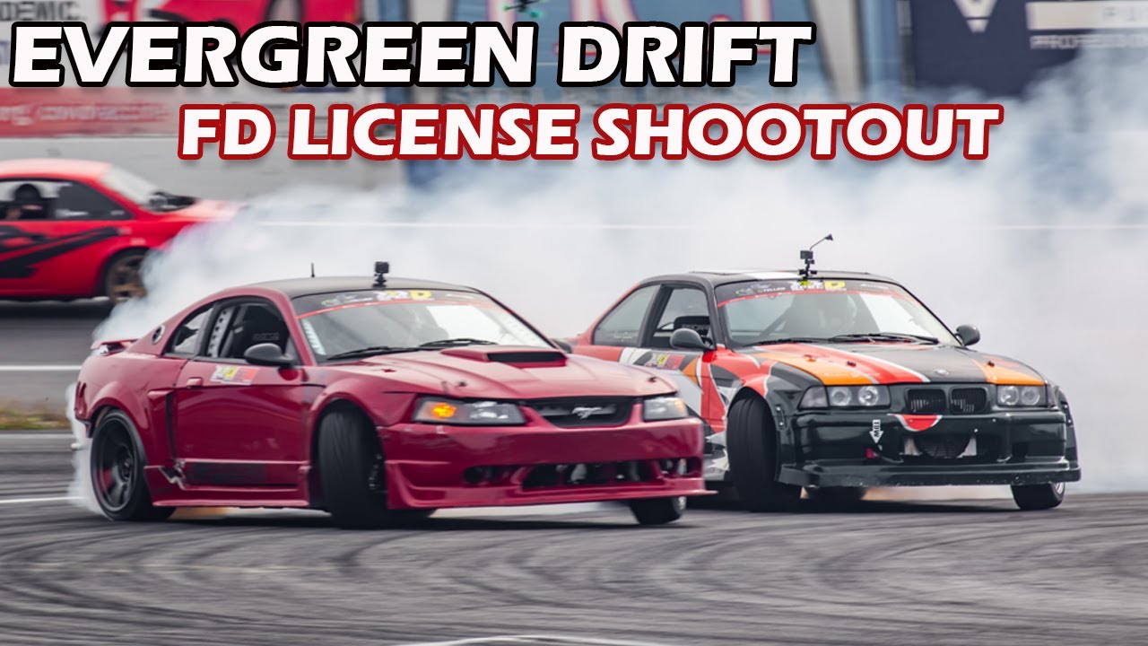 Last Event Of The Season - Evergreen Drift - FD License Shootout!