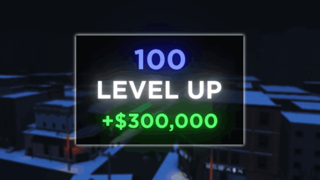 Reaching Level 100 In Criminality