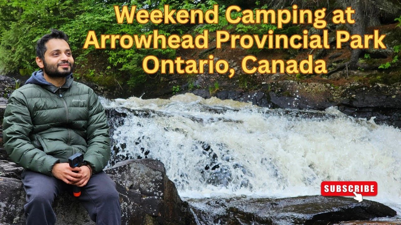Peaceful Camping at Arrowhead Provincial Park 🏕️ | Canoeing, Big Bend, Stubbs Falls & Wildlife in 4K