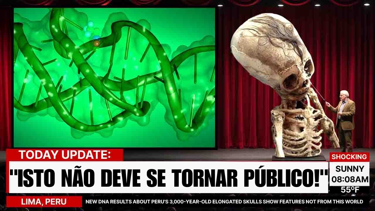 NOVOS Resultados de DNA dos Crânios Alongados do Peru Revelam Características de Outro Mundo
