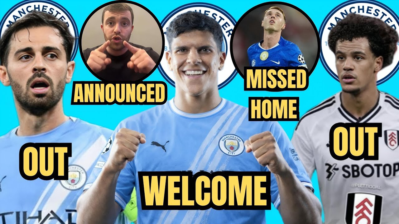⛔Bernardo Silva &Oscar Bobb Set to Depart as City Complete Deal for Mateus Fernandes from West Ham💥⚽