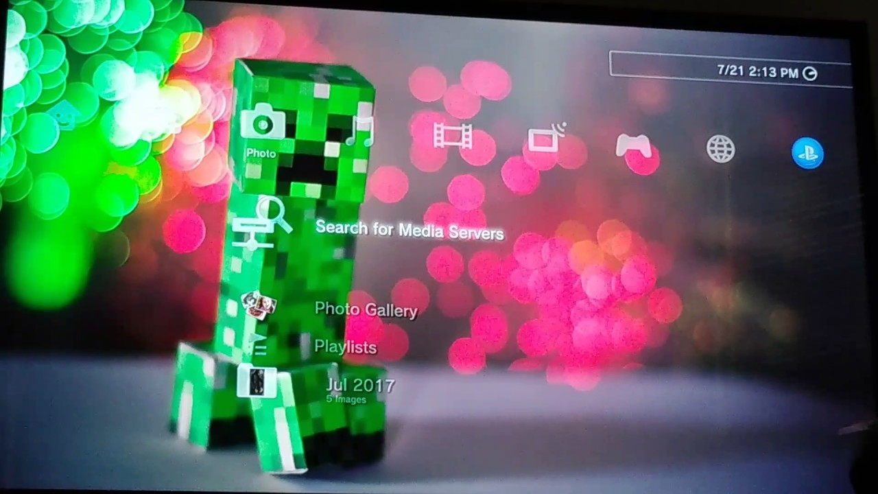 How to change your background on your PS3 System