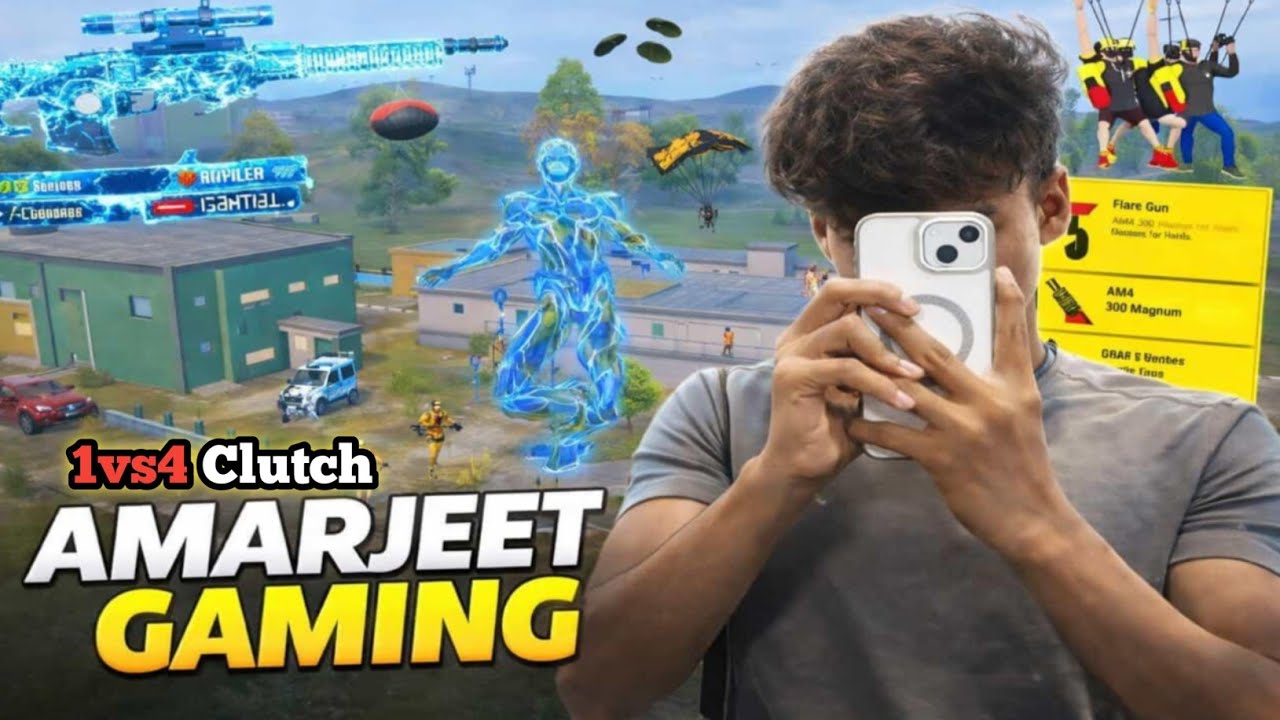 26 KILLS IN 2 MATCHES FAST GAMEPLAY WITH 1Vs4 🤯 || AMARJEET GAMING || AMARJEET LIVE