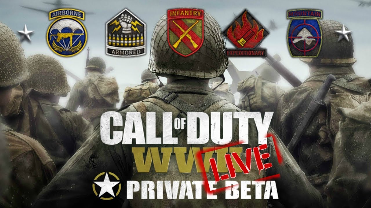 BTTV Live Event: CoD:WWII Beta Divisions Final Unlock Grind [Part Two]
