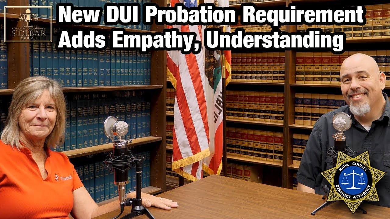 Napa County Implements Mothers Against Drunk Driving (M.A.D.D.) Victim Impact Panel