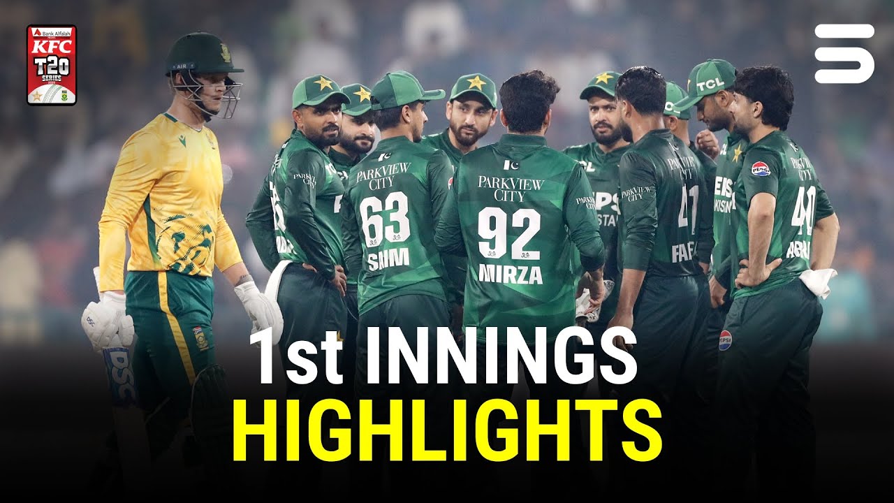 1st Innings Highlights | Pakistan vs South Africa T20 Series 2025 | 2nd T20I | PCB | M3U13