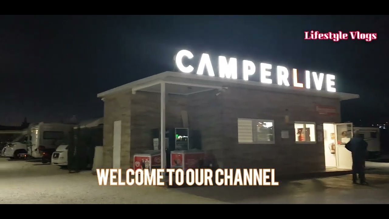 Jaw-Dropping Scenery, Night Time In CAMPERLIVE, Benidorm