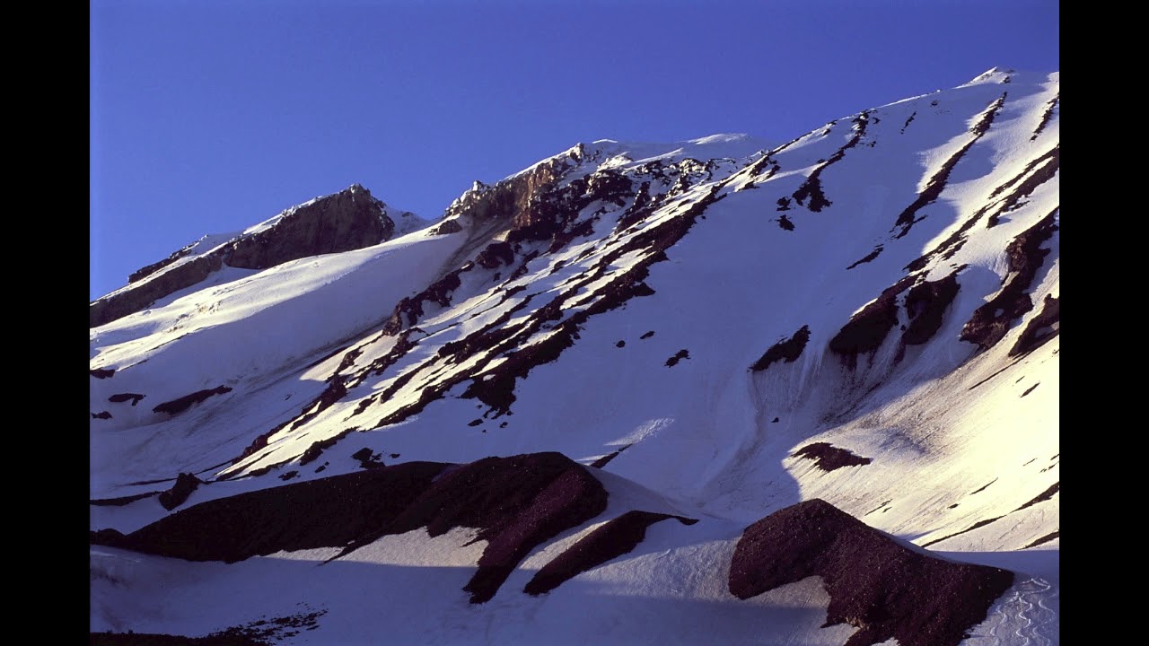 Best of skiing Mt. Adams SW chutes