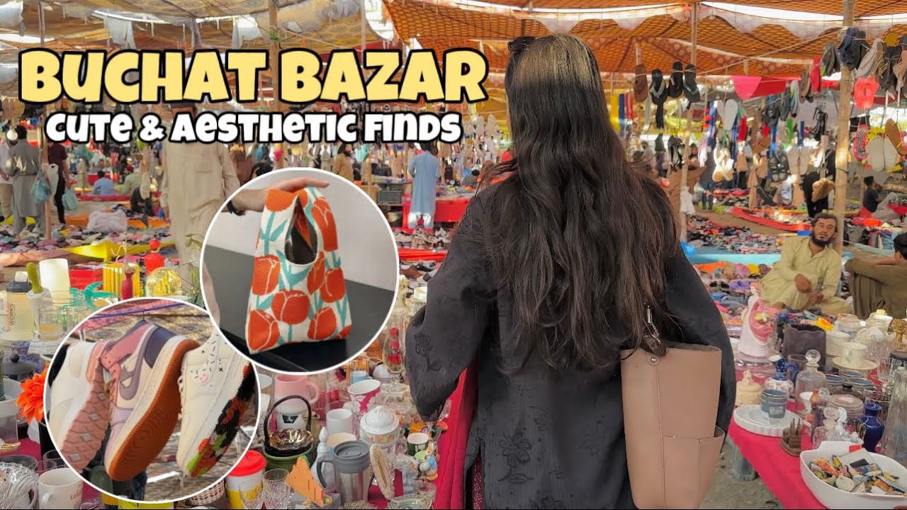 Shopped my HEART OUT at Buchat Bazar 🛍️ | Aesthetic Finds | Pinteresty Bags | Weekly Market