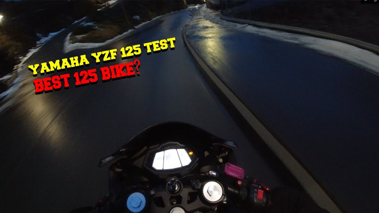 Tester Yamaha Yzf 125! | Norsk motovlog | Yamaha yzf 125 test ride.