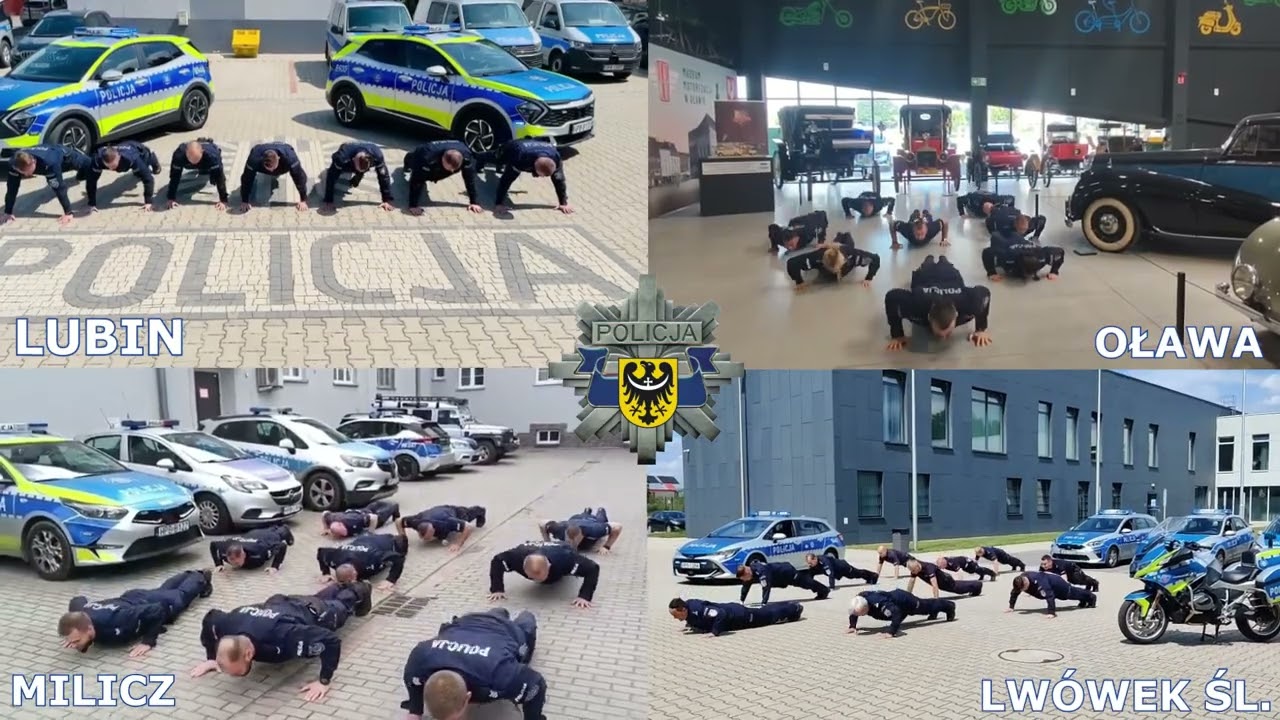 Dolnośląscy policjanci dla mł. asp. Krzysztofa Sobieraja