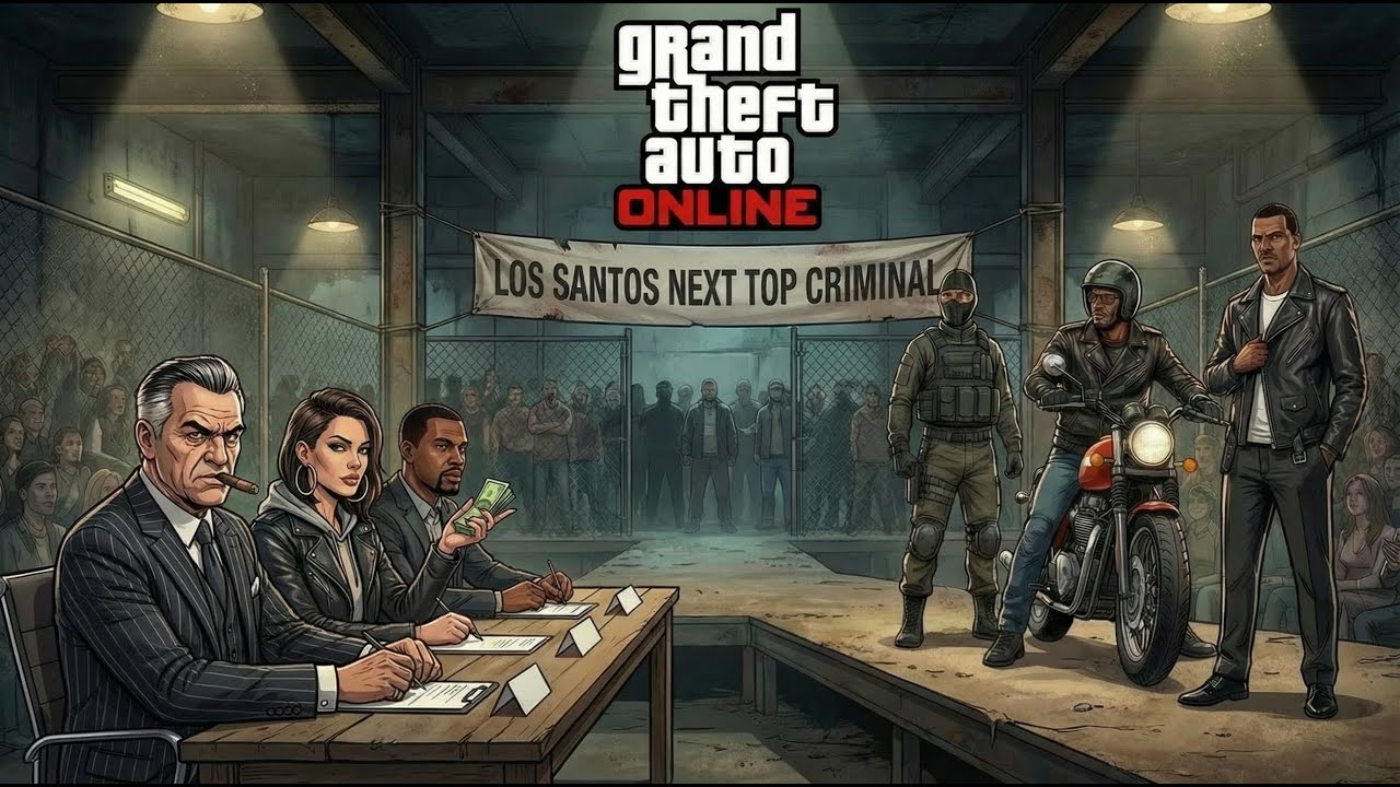 🔴 GTA Online: Los Santos Next Top Criminal 🏆 GTA Roleplay Game Show!