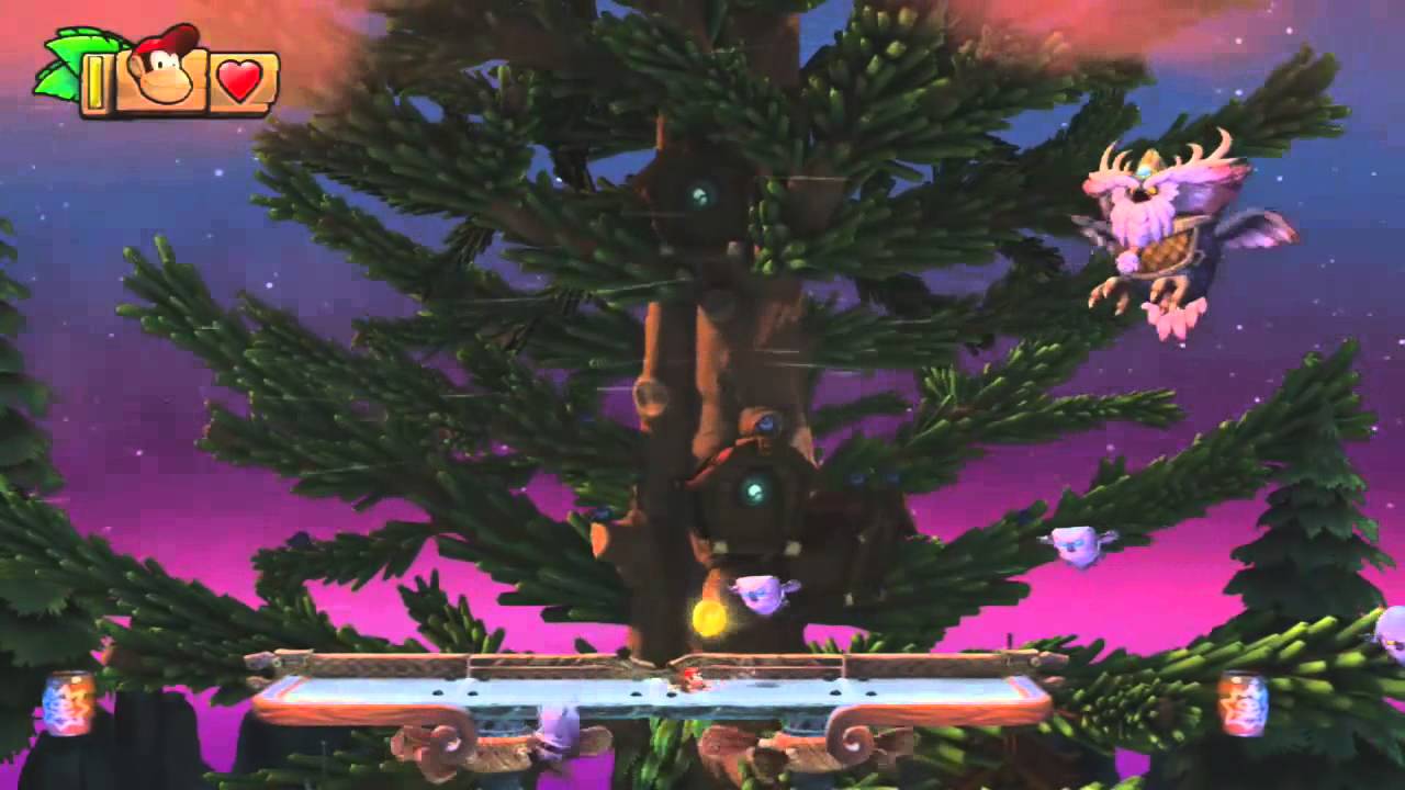 Donkey Kong Country Tropical Freeze - 2-Boss Affenaufstand - Extraschwer