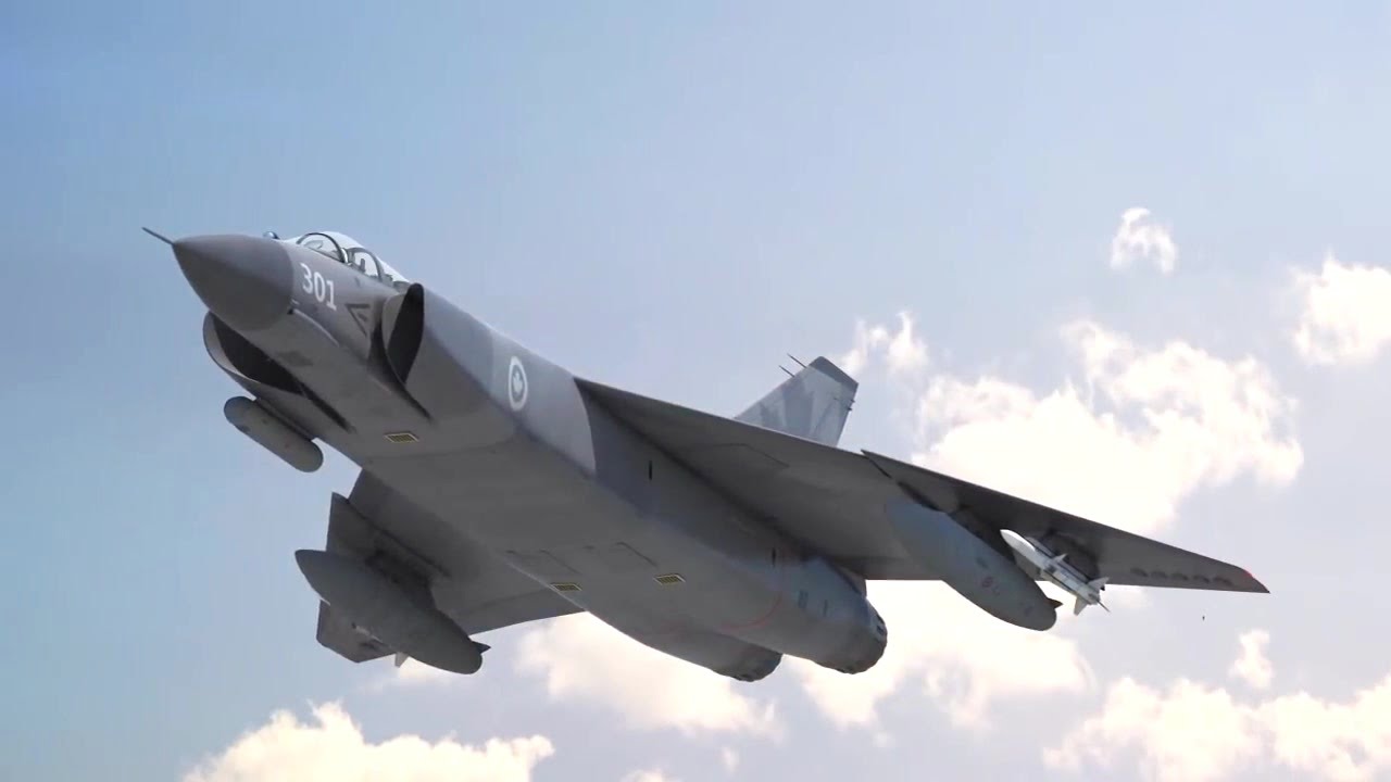 Bourdeau Industries - CF-105 Arrow Mk3 5th Generation Supersonic Fighter Simulation [720p]