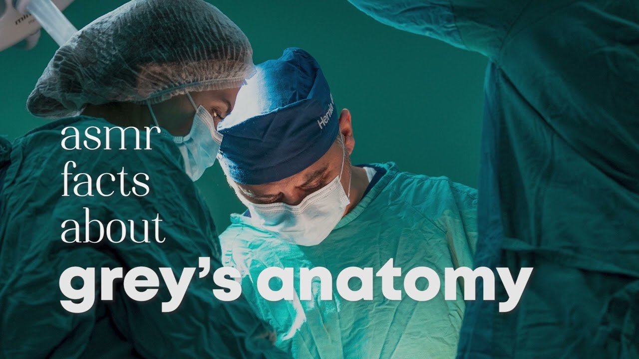[ASMR] Whispered Facts about Grey's Anatomy 🩺