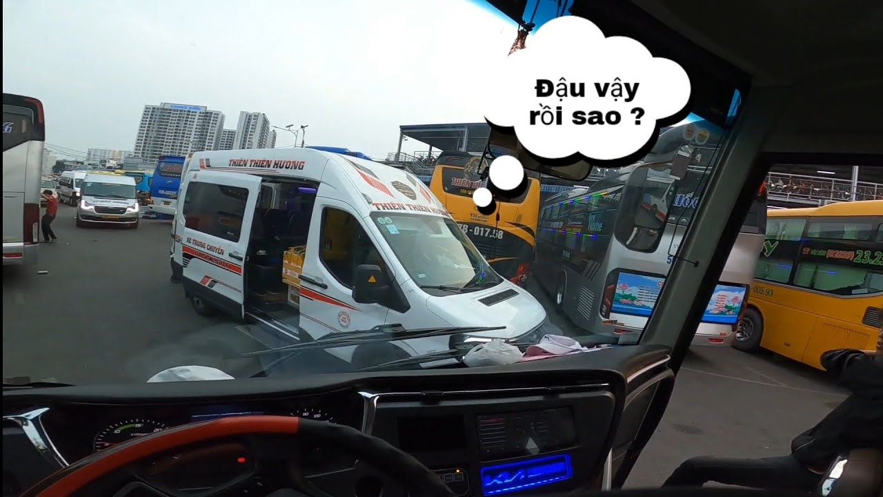 Hành trình xe ngày Tết rước khách tại bx miền tây quá đông xe !