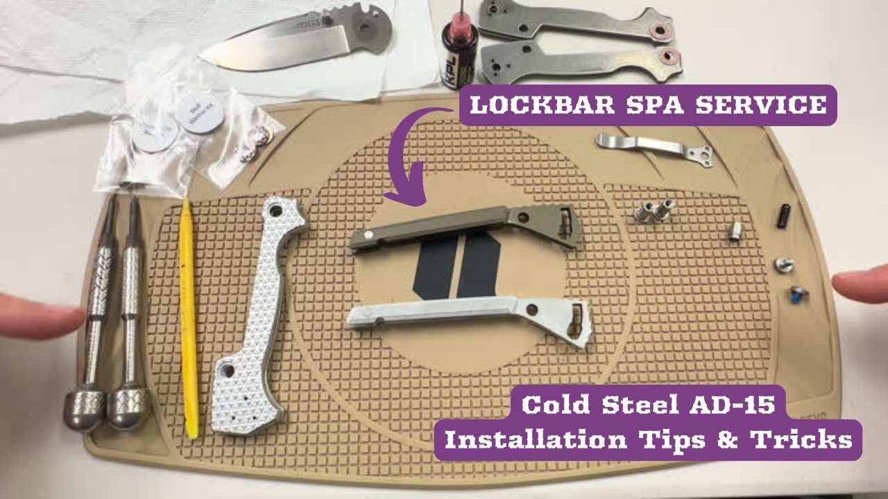 Original GOAT (OG) - Linerless / Skiff Bearing Upgrade Kit for the Cold Steel AD-15