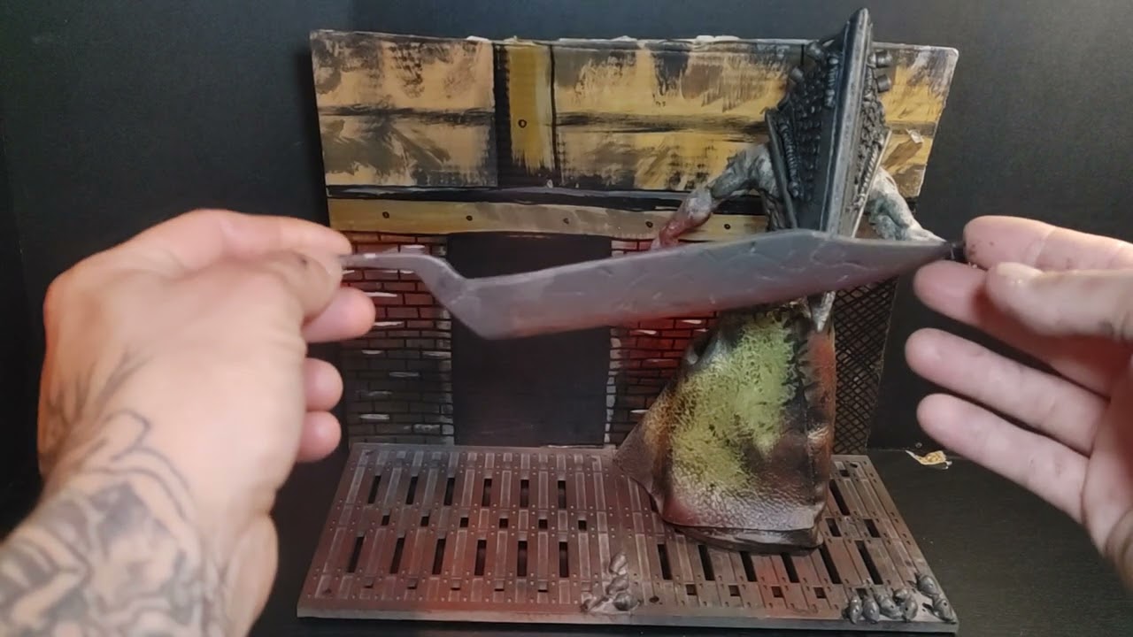 Silent Hill Pyramidhead (movie version) custom figure.