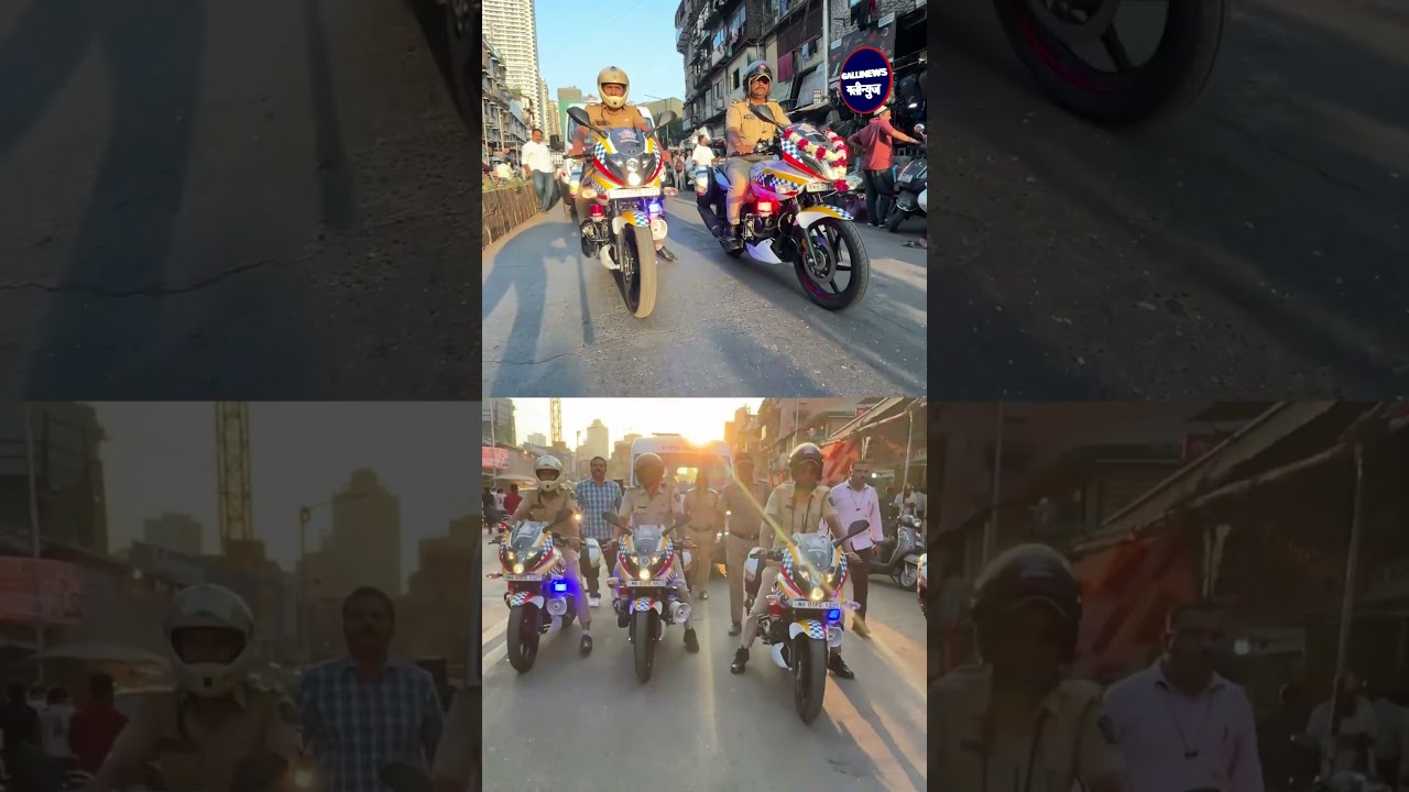 Dongri Police Ka Eid Se Pehle Parade March, Area Me Tight Security