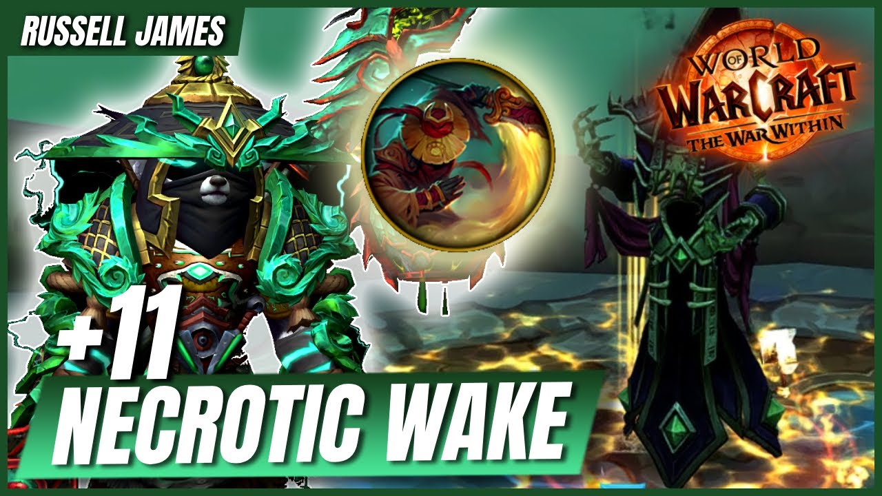 My Brewmaster Monk FINALLY breaks ONE MILLION DPS OVERALL in a Necrotic Wake Mythic+ 11