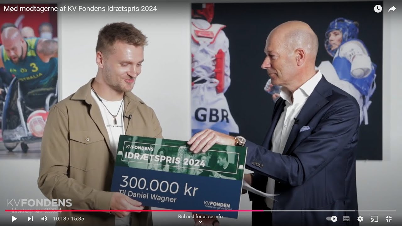 Mød modtagerne af KV Fondens Idrætspris 2024