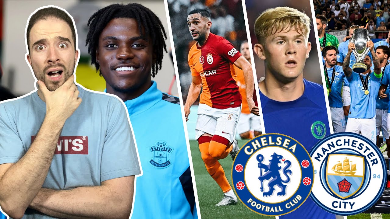 Lavia COMPLETES Medical? | Ziyech FAILS Medical? | Lewis Hall For SALE? |Man City WIN UEFA Super Cup
