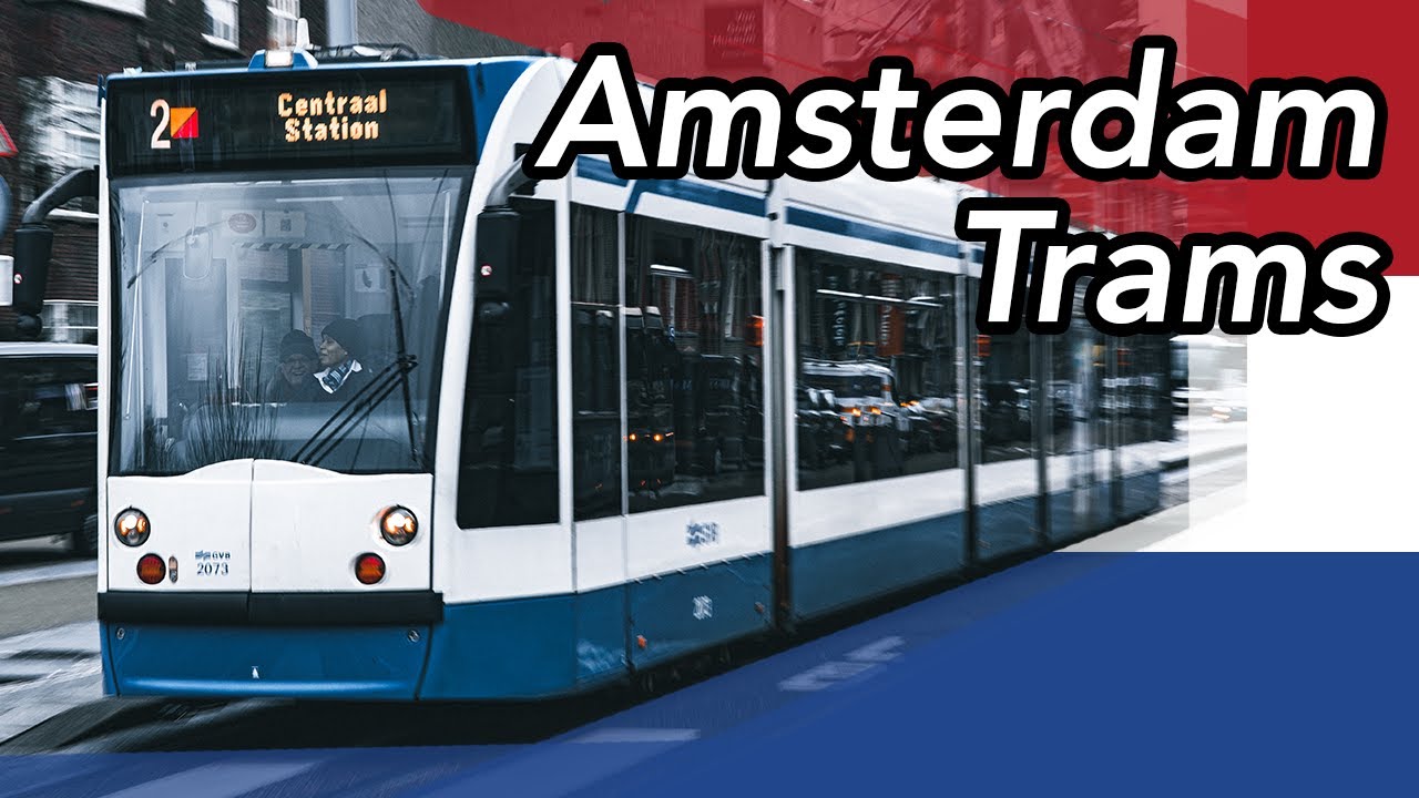 🇳🇱 Трамваи и автобусы GVB в Амстердаме