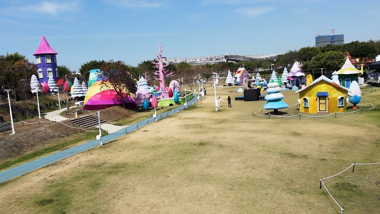 2026台中燈會（嚕嚕米）開幕前一天空拍(DJI NEO2)